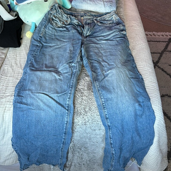 Brand new didn’t like the fit size 10 super high rise baggy wide leg pants - Picture 1 of 4